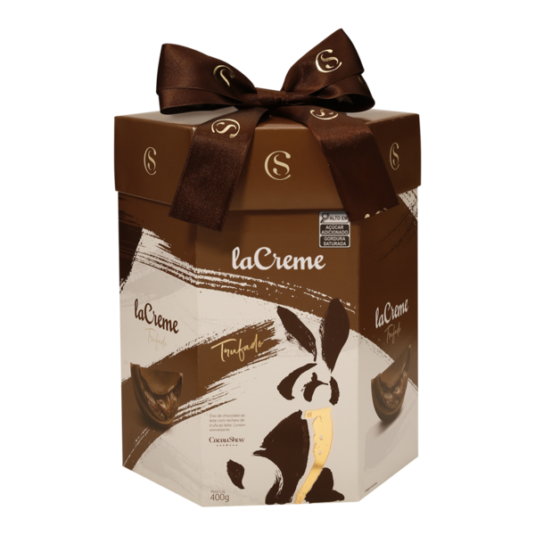 Ovo de P�scoa laCreme ao Leite Recheado 400g
