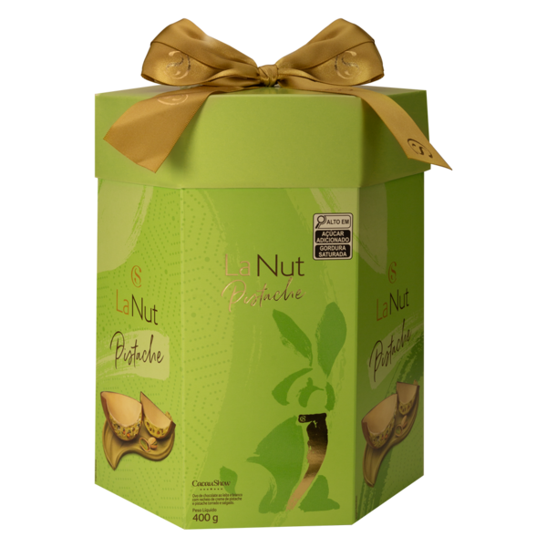 Ovo de P�scoa LaNut Pistache Recheado 400g