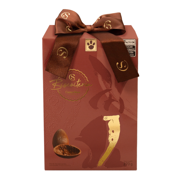 Ovo de P�scoa Biscoiteria ao Leite 270g